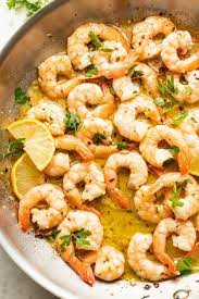 QUICK GARLIC BUTTER SHRIMP